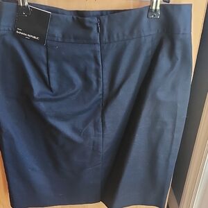 Banana Republic Women's Dark Blue Pencil Skirt